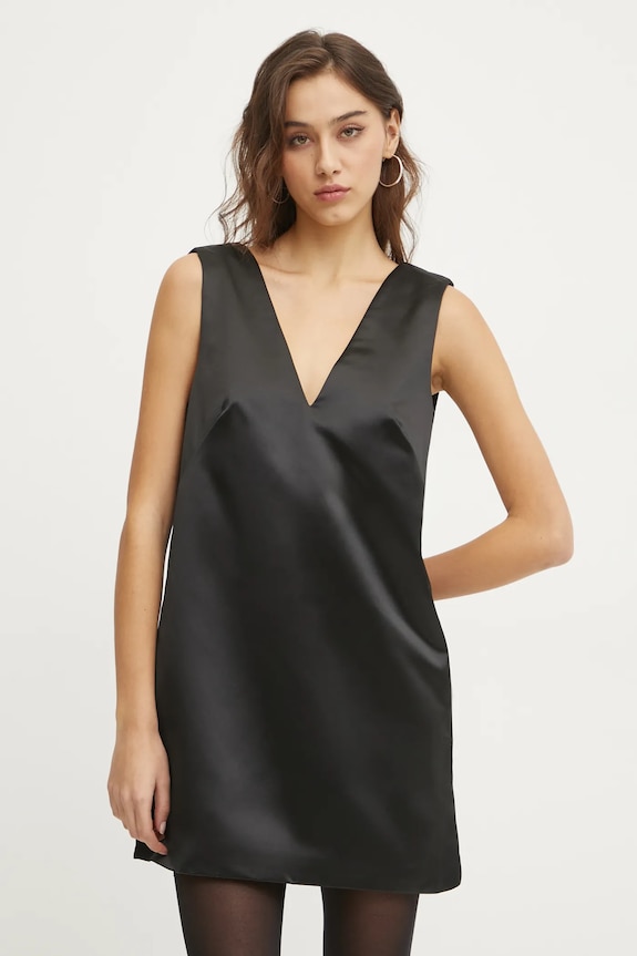 Abercrombie & Fitch sukienka KI159.5087.900 czarny AW24