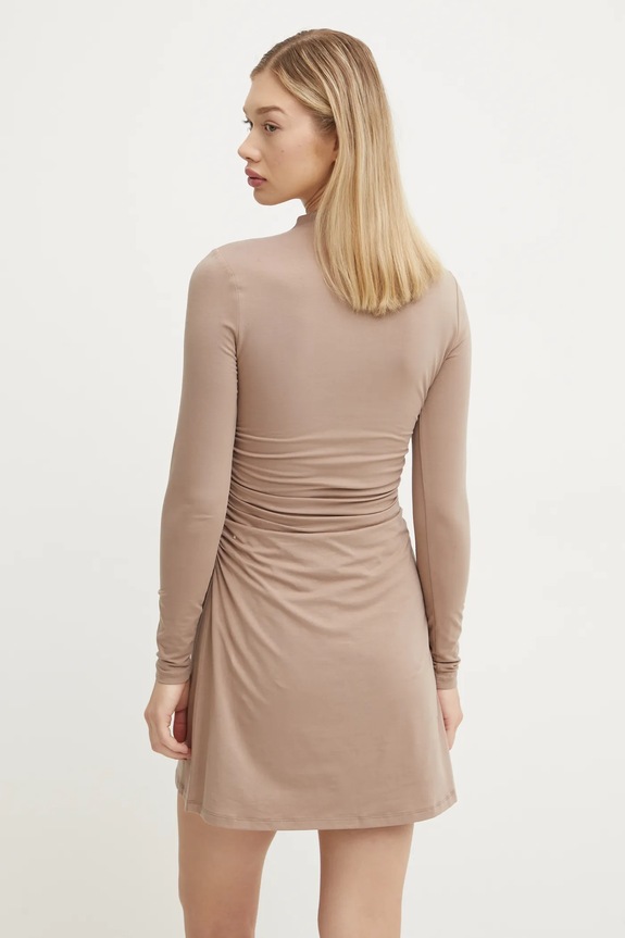 Oblečení Šaty Abercrombie & Fitch KI159.5142.410 béžová