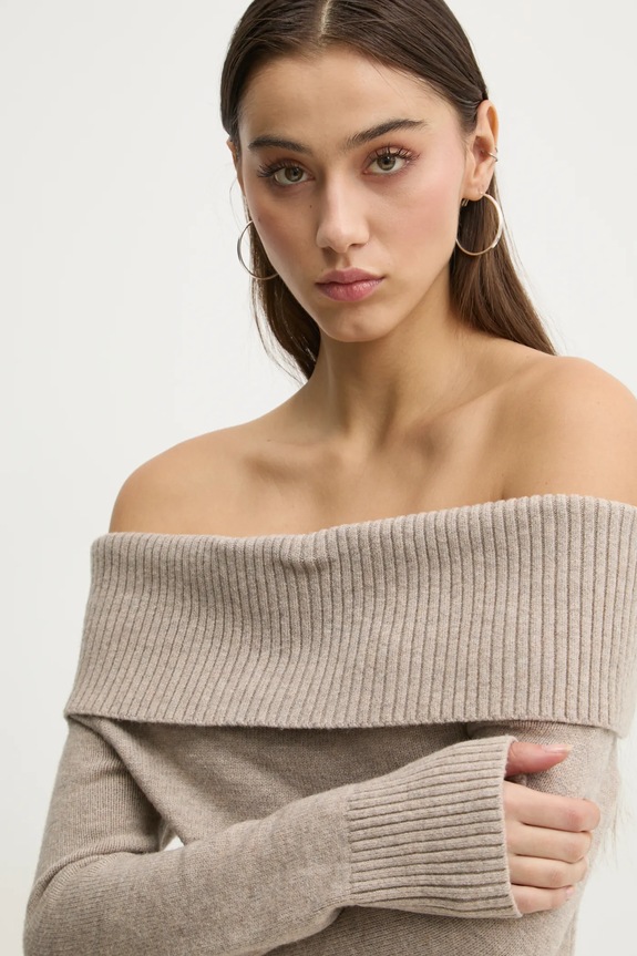 Šaty Hollister Co. béžová KI359.4292.400