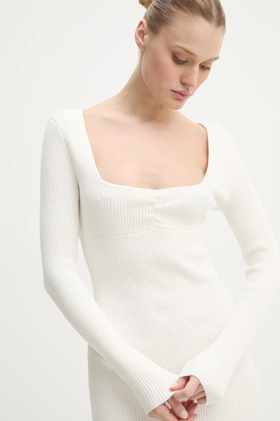 Φόρεμα Hollister Co. μπεζ KI359.4333.101