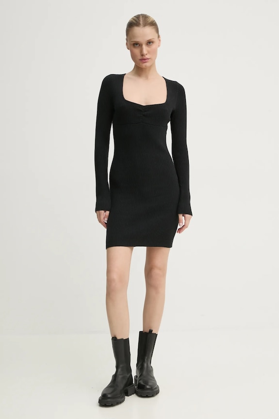 Šaty Hollister Co. KI359.4333.900 čierna AW24