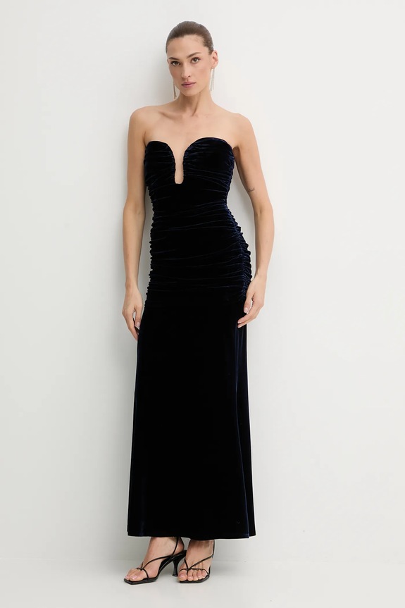 Bardot sukienka ELVIRA 59692DB granatowy AW25