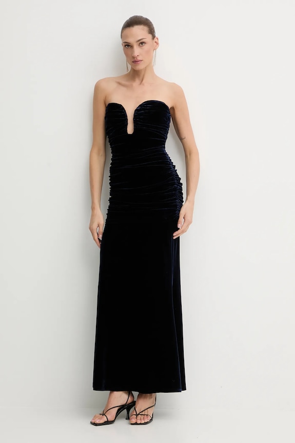 Bardot sukienka ELVIRA 59692DB granatowy AW25