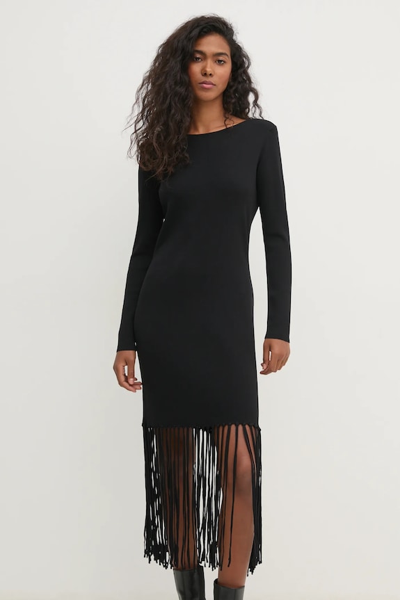 Pedro del Hierro rochie maxi negru 6198624