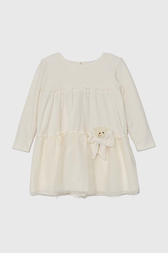 Jamiks sukienka dziecięca LISBETH LISBETH.Sukienka.JZH094 biały AW24