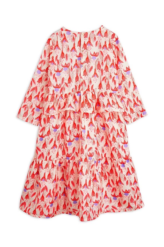 Dziewczynka Mini Rodini sukienka dziecięca Fuchsia 2475010242 różowy