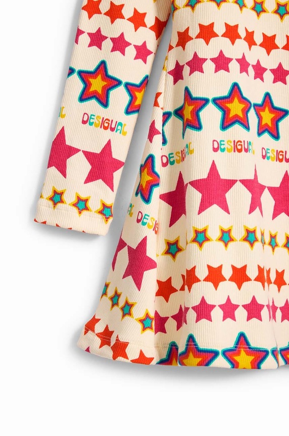 Dívčí šaty Desigual 24WGVK04 růžová
