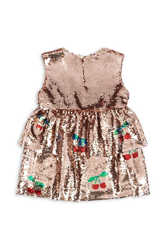 Konges Sløjd gyerek ruha LULU DRESS KS101574 bézs AW24