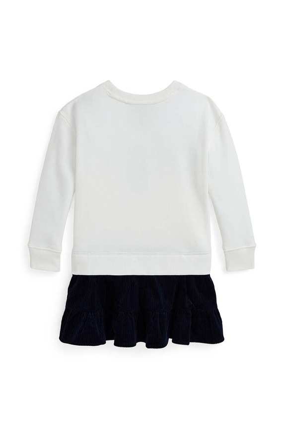 Fete Polo Ralph Lauren rochie fete 312950935001 alb