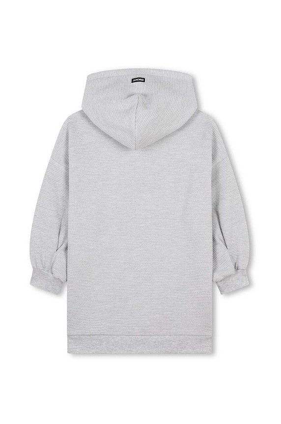 Dječja haljina Dkny D60264.114.150 siva AW24