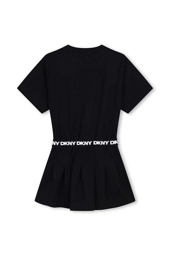 Dkny sukienka dziecięca D62018.114.150 czarny AW24