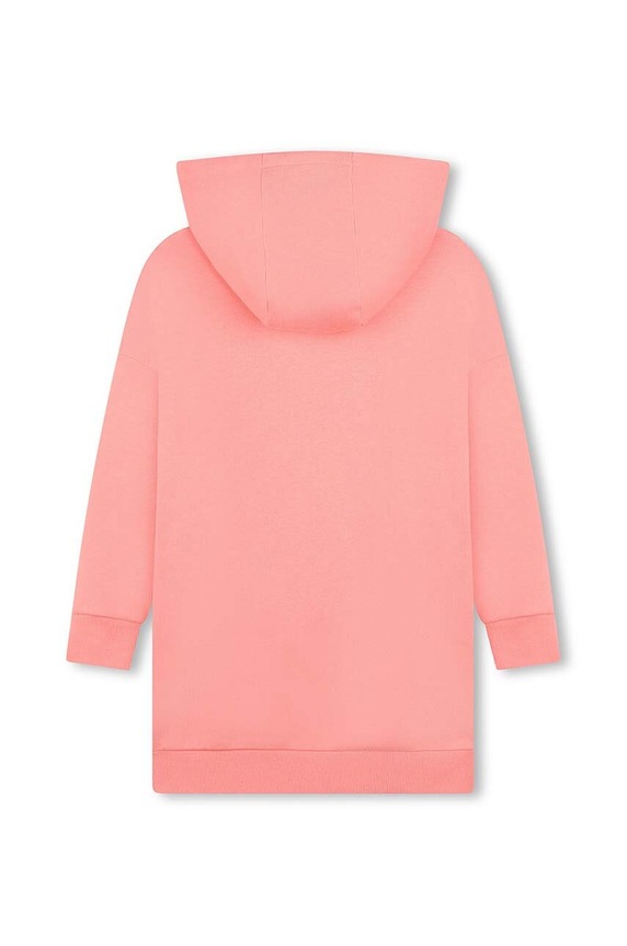 Κοριτσίστικα Παιδικό βαμβακερό φόρεμα Kenzo Kids K60660.114.138 ροζ