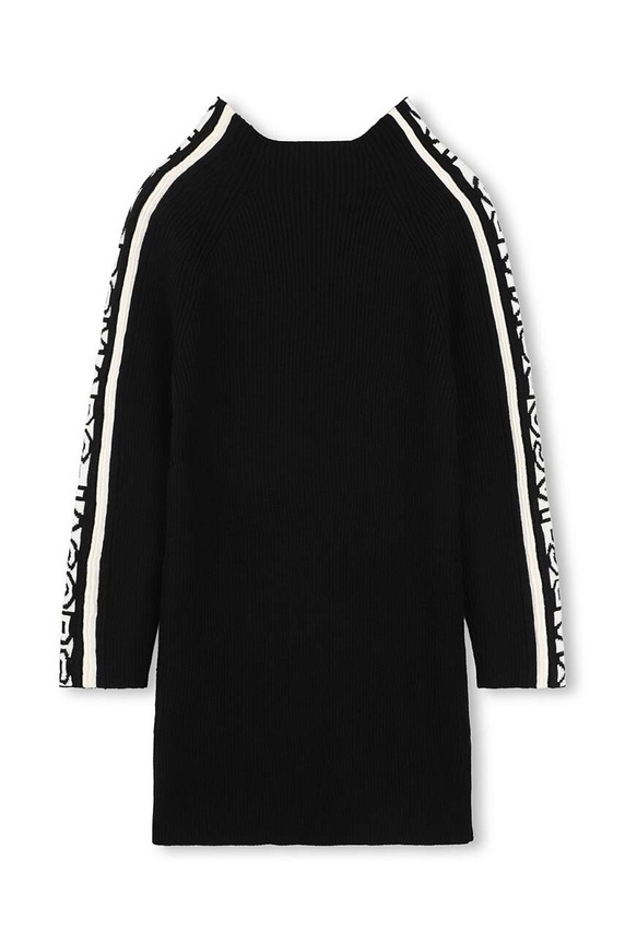 Παιδικό φόρεμα από μαλλί Marc Jacobs W60235.86.108 μαύρο AW24