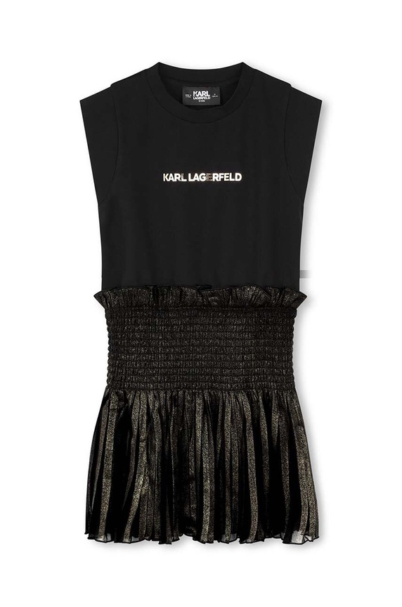 Karl Lagerfeld gyerek ruha Z30189.102.108 fekete AW24