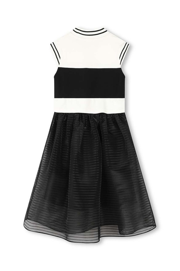 Dievčenské šaty Karl Lagerfeld Z30190.102.108 čierna AW24