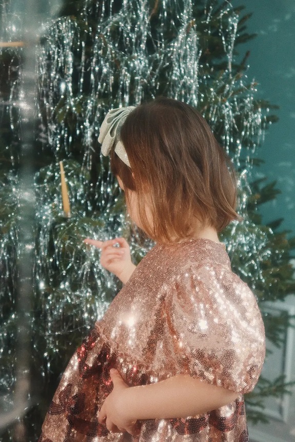Dječja haljina Konges Sløjd STARLA BOW WOW DRESS KS102116