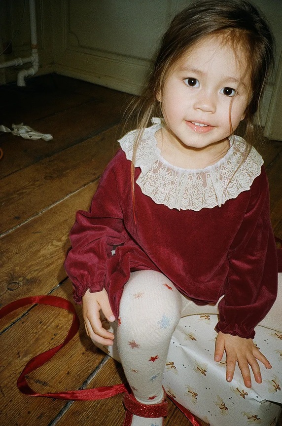 Dječja haljina Konges Sløjd VENOLA DRESS GRS KS102136 crvena