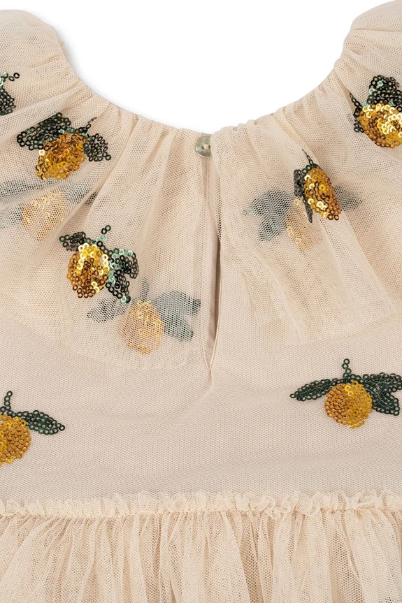 Κοριτσίστικα Παιδικό φόρεμα Konges Sløjd YVONNE FAIRY DRESS KS102156 μπεζ