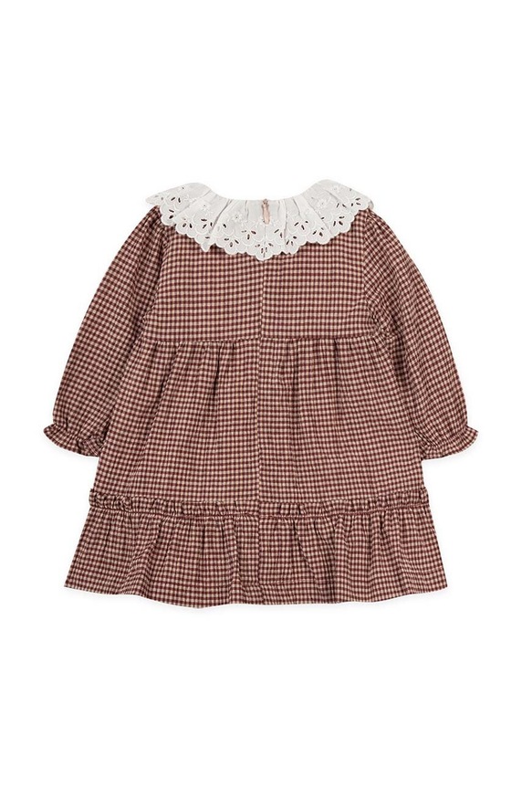 Kojenecké šaty Tartine et Chocolat TZ30091.67.74 burgundské AW24