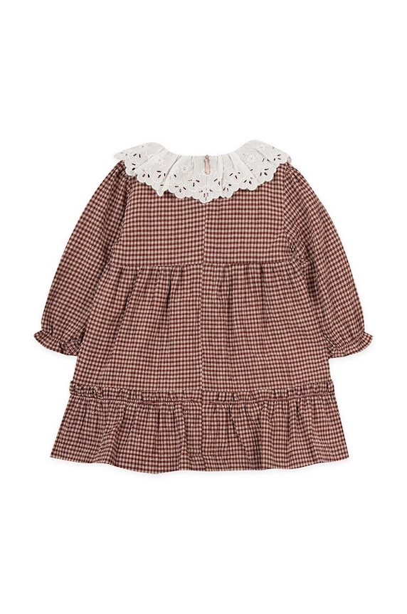 Kojenecké šaty Tartine et Chocolat TZ30091.67.74 burgundské AW24