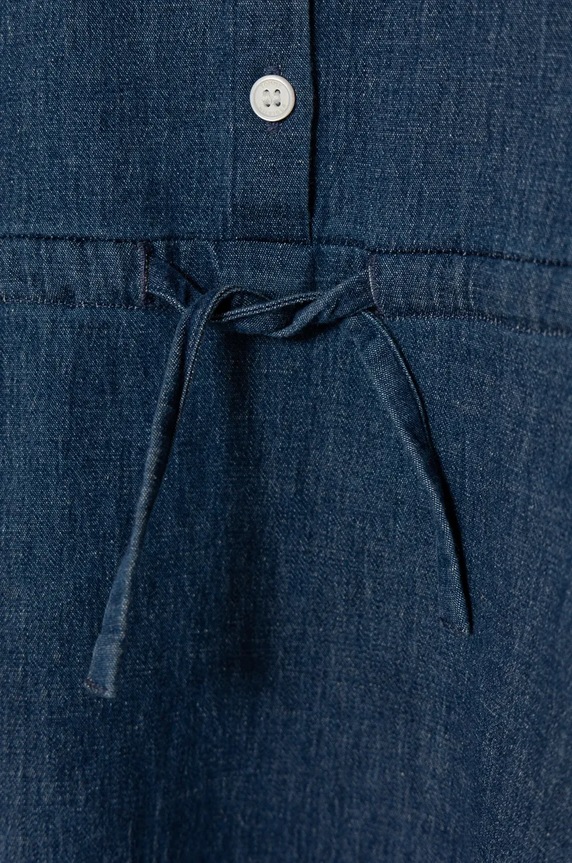 Момиче Детска дънкова рокля Tommy Hilfiger KG0KG08501.9BYH. тъмносин