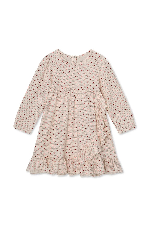 Dívčí šaty That's mine Emilia 129428 béžová SS25
