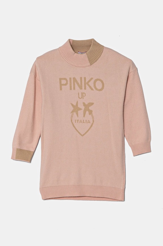 Pinko Up gyerek ruha hosszú rózsaszín F4PIBGDR109