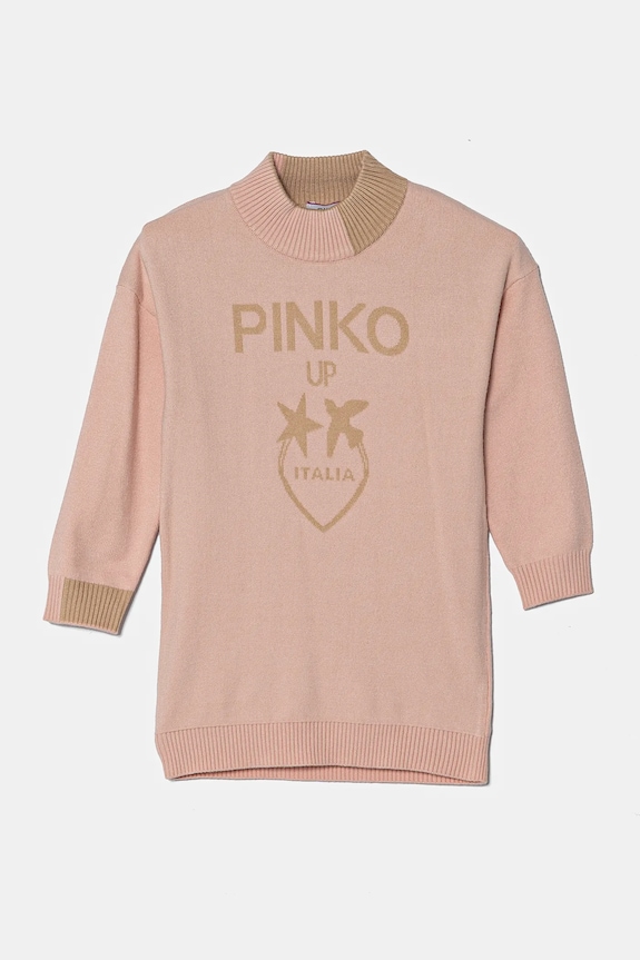 Pinko Up gyerek ruha hosszú rózsaszín F4PIBGDR109