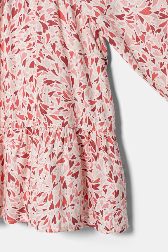 DÍVKA Dívčí šaty United Colors of Benetton 4WUAGV01U.P.Seasonal růžová
