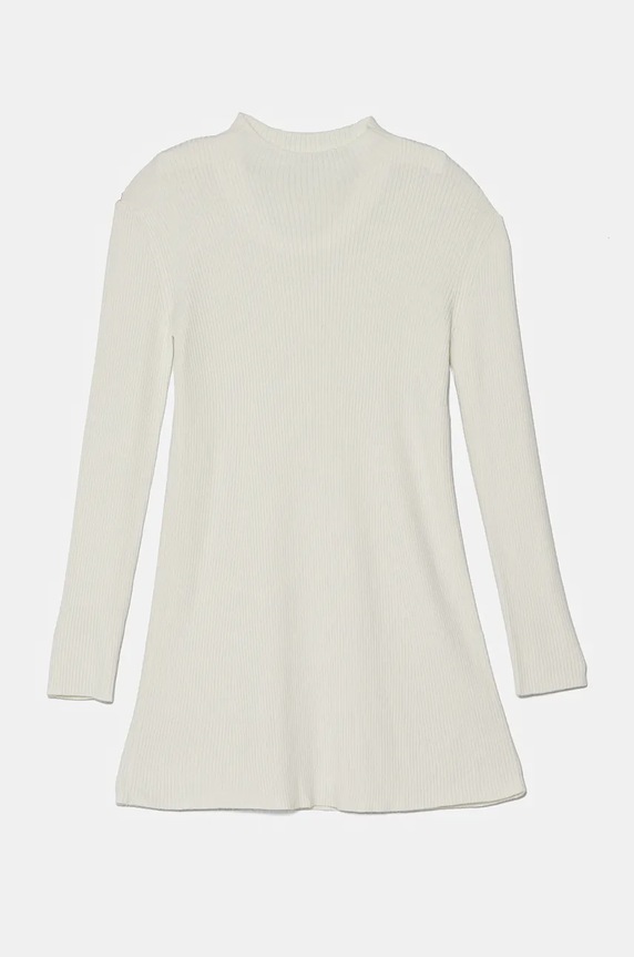 Παιδικό φόρεμα United Colors of Benetton μακρύ μπεζ 1170CV006.G.Seasonal