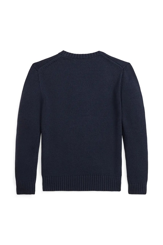 Αγορίστικα Παιδικό βαμβακερό πουλόβερ Polo Ralph Lauren 323951416001 σκούρο μπλε
