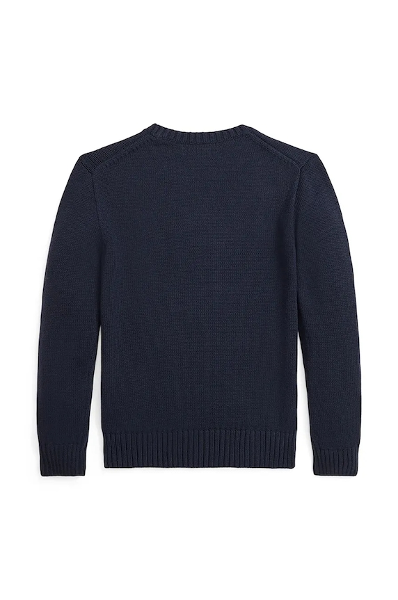 Αγορίστικα Παιδικό βαμβακερό πουλόβερ Polo Ralph Lauren 323951416001 σκούρο μπλε