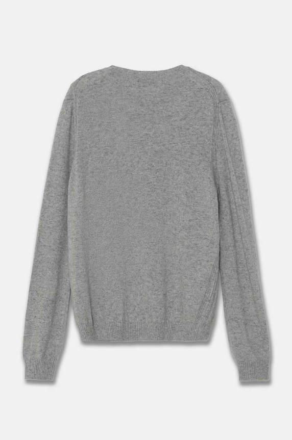 Detský sveter s prímesou vlny United Colors of Benetton 1032C106W.G.Seasonal sivá AW24