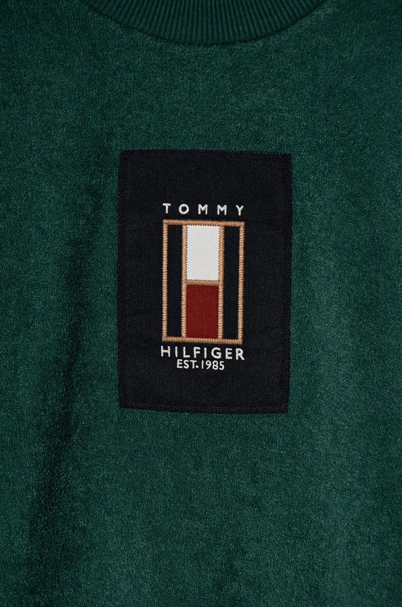 CHLAPEC Dětský svetr Tommy Hilfiger KB0KB09186.9BYH.128.176 zelená