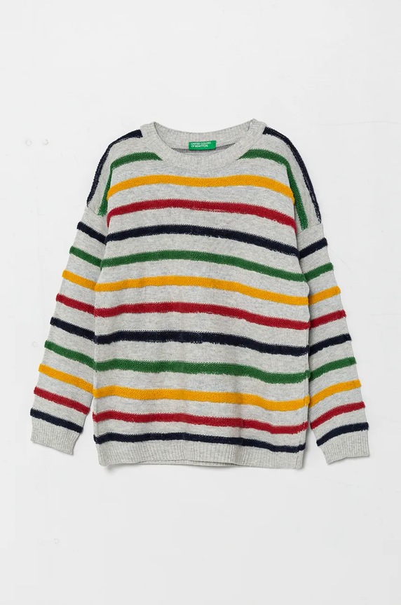 United Colors of Benetton pulover copii cu modele multicolor 1041H1029.P.Seasonal