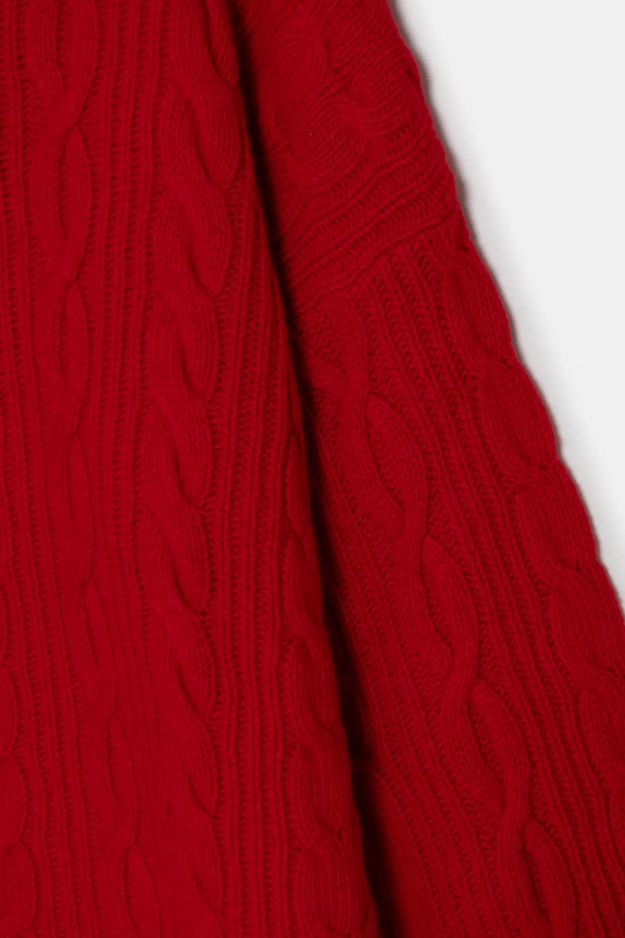 Fiú United Colors of Benetton gyerek gyapjú pulóver 1344C107G.G.Seasonal piros