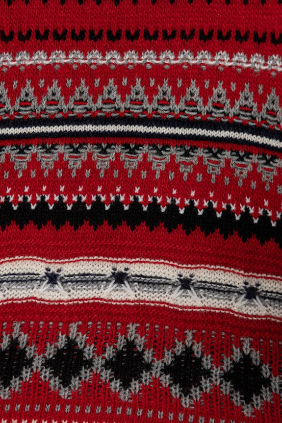 Chlapec Detský sveter s prímesou vlny United Colors of Benetton 1076Q107J.G.Seasonal červená