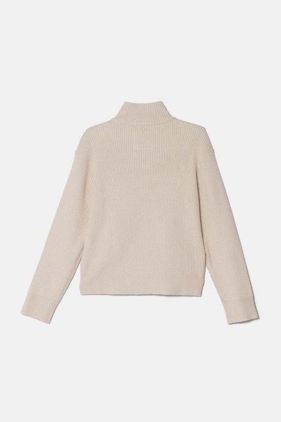 Abercrombie & Fitch cardigan copii KI220.4024 bej AW24