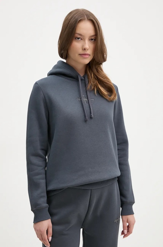 Calvin Klein Jeans bluza szary J20J223536