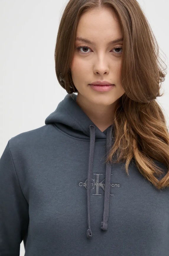 Calvin Klein Jeans bluza szary J20J223536