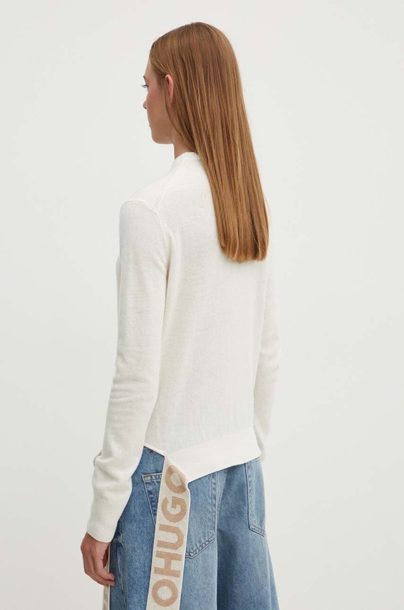 Ρούχα Μάλλινη μπλουζα HUGO 50518313 μπεζ