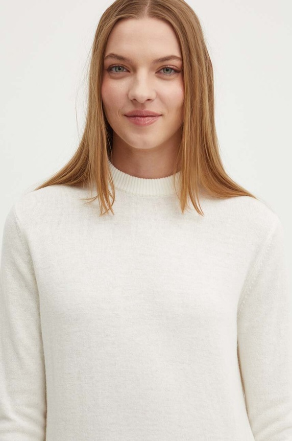 Μάλλινη μπλουζα HUGO μπεζ 50518313