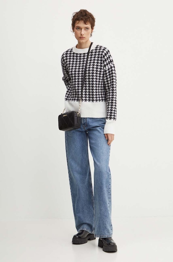 HUGO pulover 50518317 negru AW24