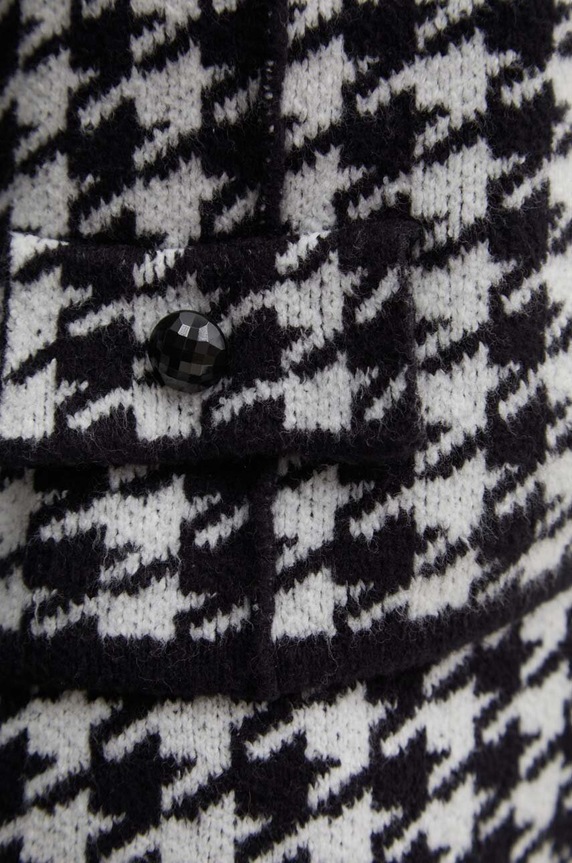 HUGO kardigan 50518333 czarny