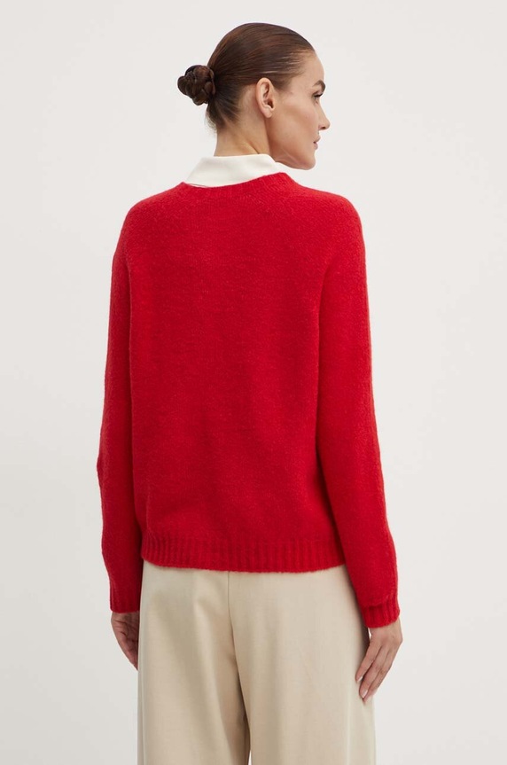 Oblečení Svetr z vlněné směsi Weekend Max Mara 2425366111600 červená