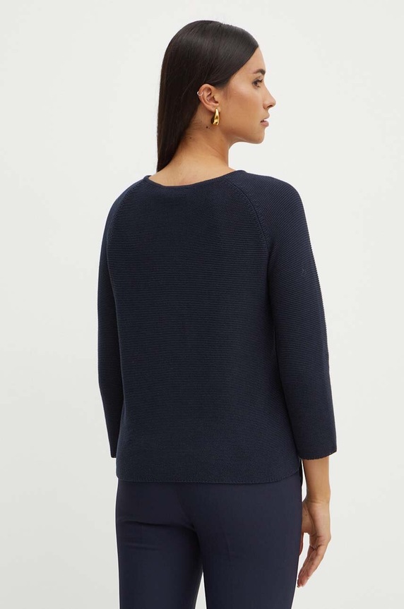 Ruházat Weekend Max Mara pamut pulóver 2425366121600 sötétkék