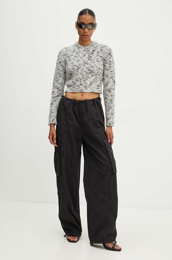Moschino Jeans pulover din amestec de lână 0903.8202 gri AW24