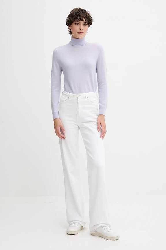 United Colors of Benetton pulover de lână 1002D2348 violet SS26