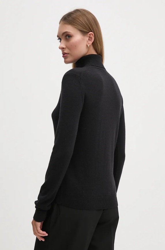 Ρούχα Μάλλινο πουλόβερ United Colors of Benetton 1002D2348 μαύρο