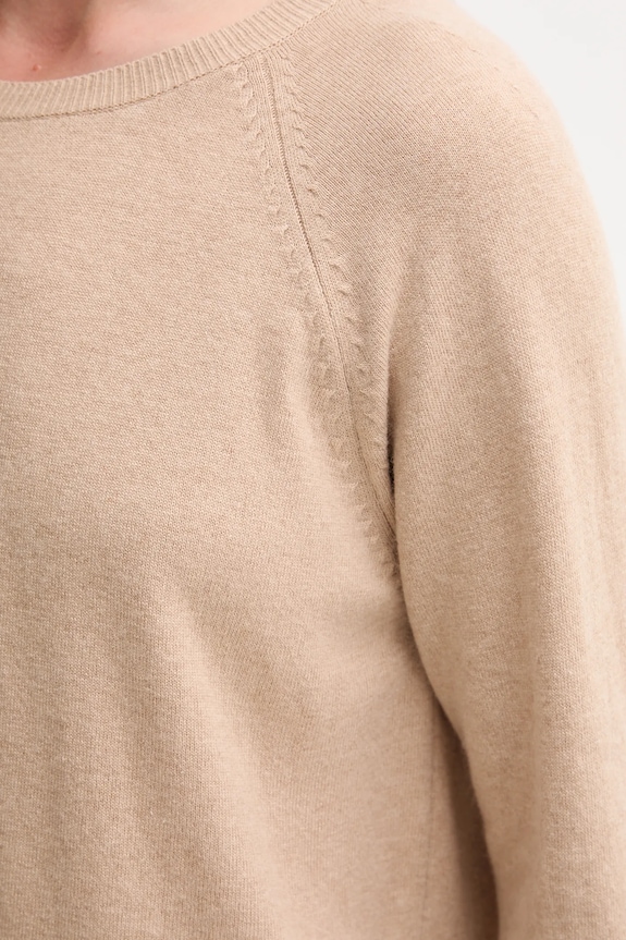 United Colors of Benetton maglione in misto lana 1035D1P17 beige